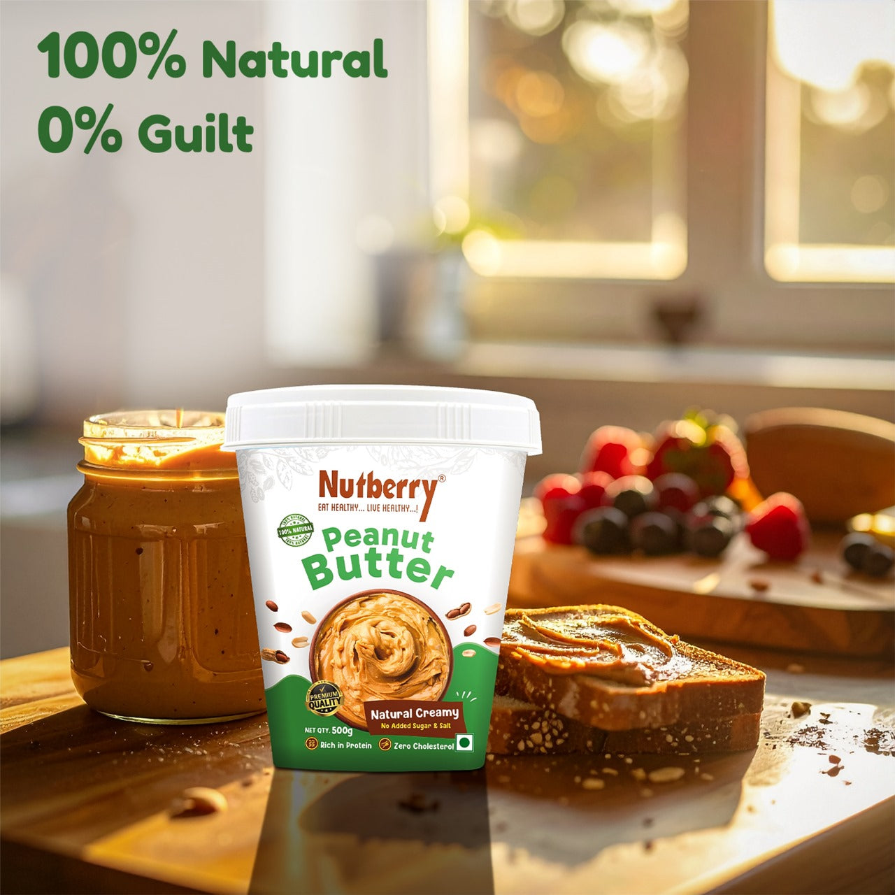 NATURAL CREAMY 1 KG+500G - COMBO