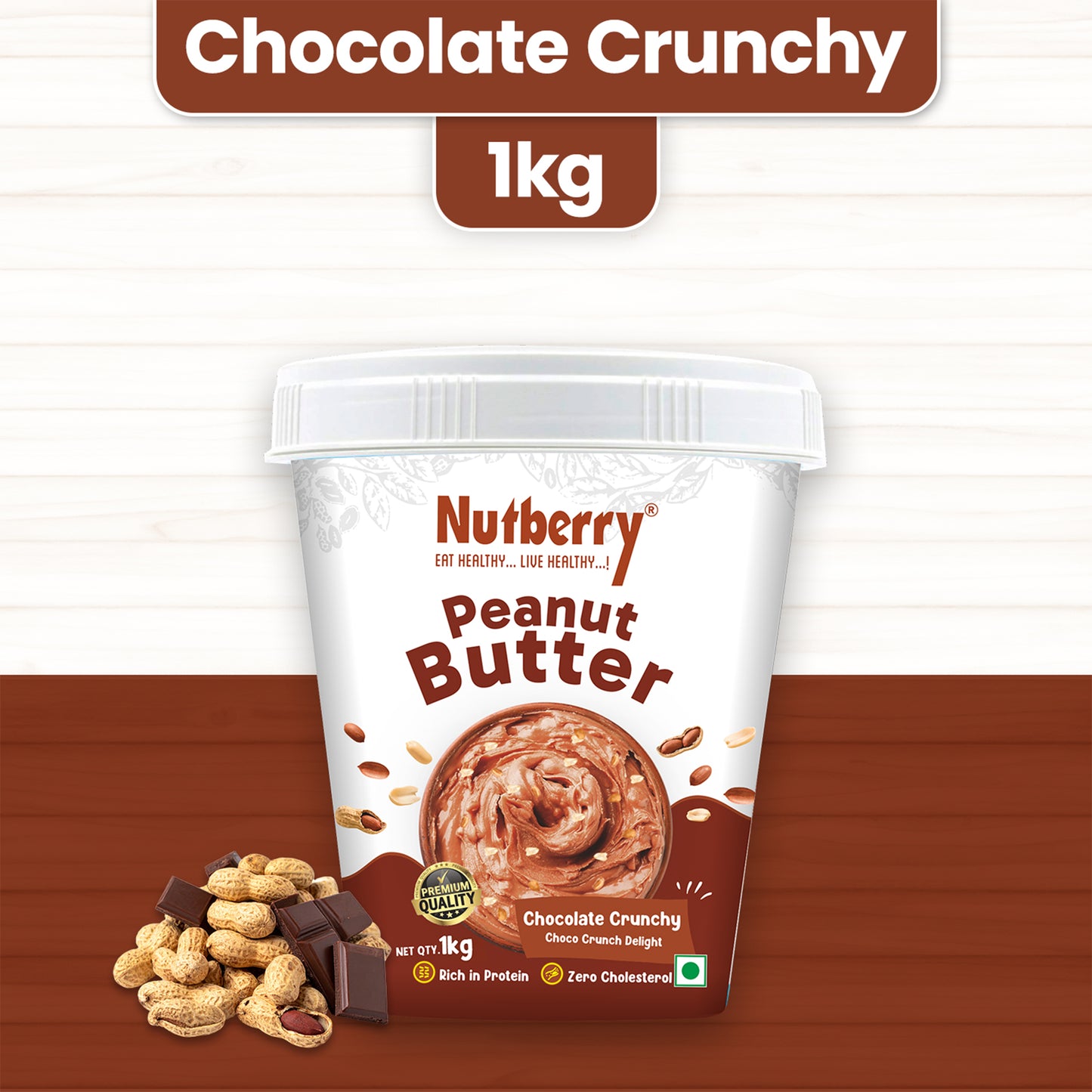 CHOCOLATE CRUNCHY 1 KG+1KG - COMBO PACK !!