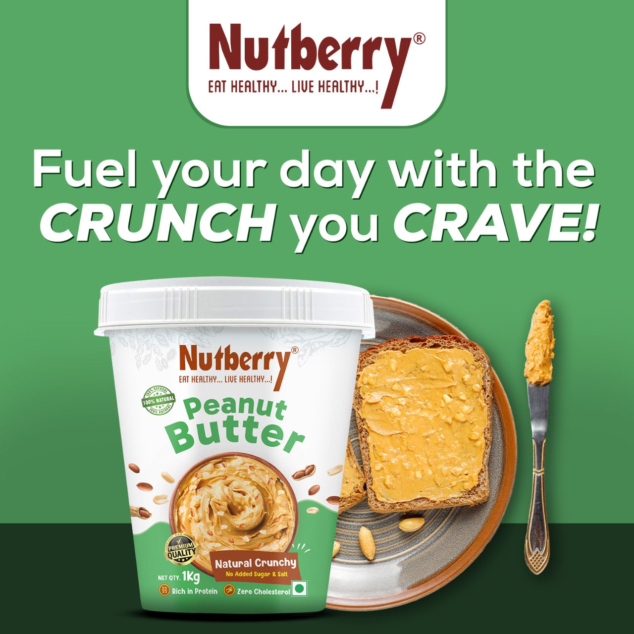 NATURAL CRUNCHY 1 KG+1KG - COMBO PACK !!