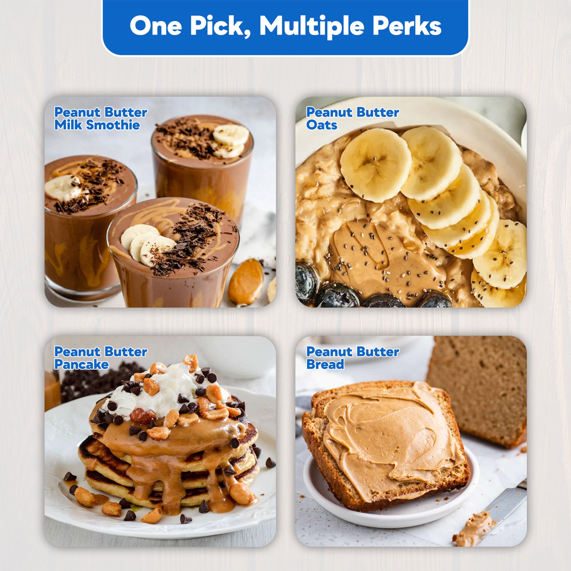 CHOCOLATE CRUNCHY 1KG + CLASSIC CREAMY 1KG