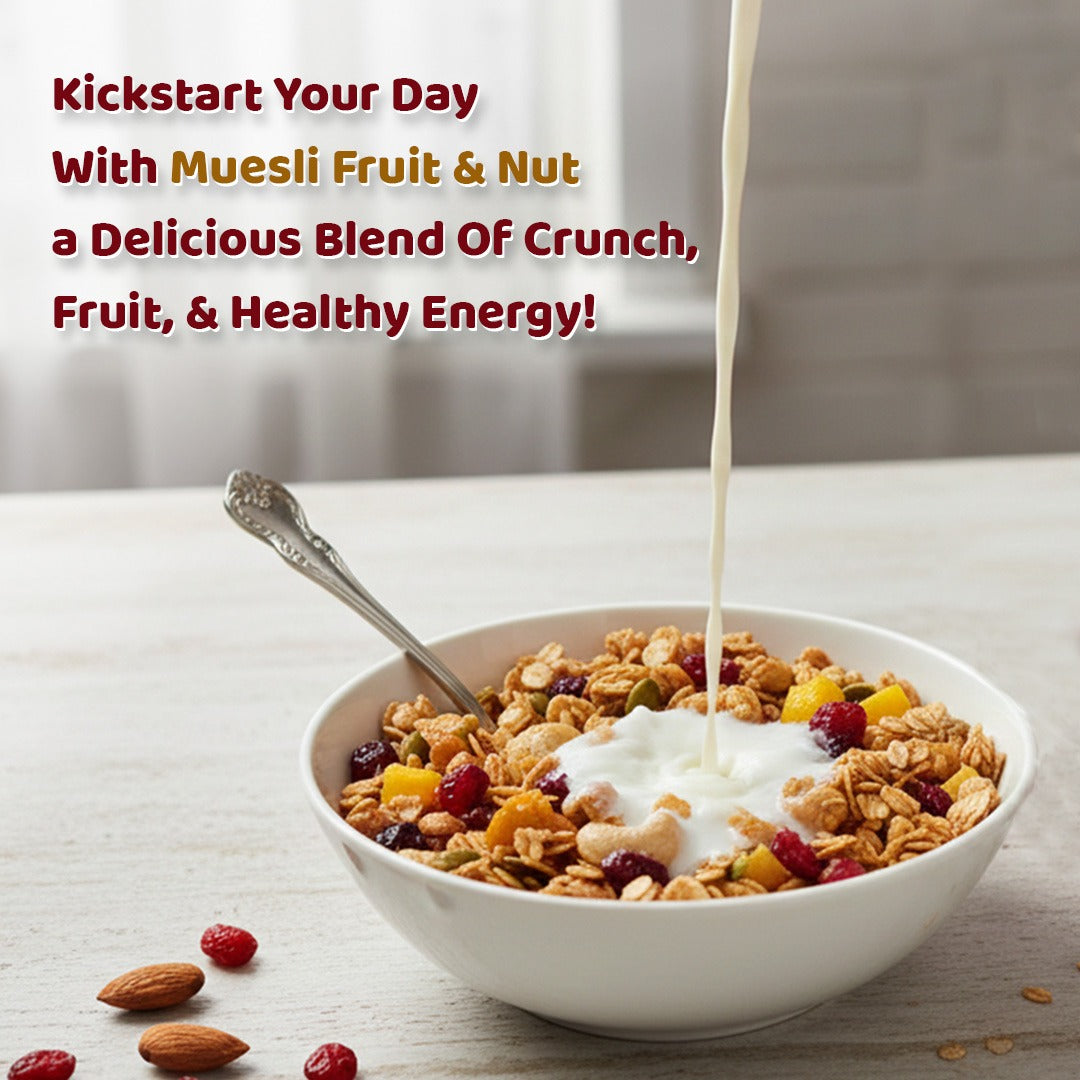 High Protein Muesli Fruit and Nut 1kg
