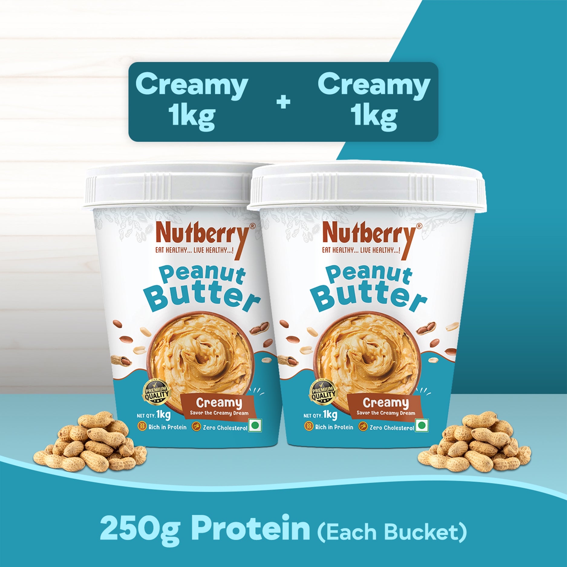 CLASSIC CREAMY 1 KG + 1KG - COMBO PACK !!