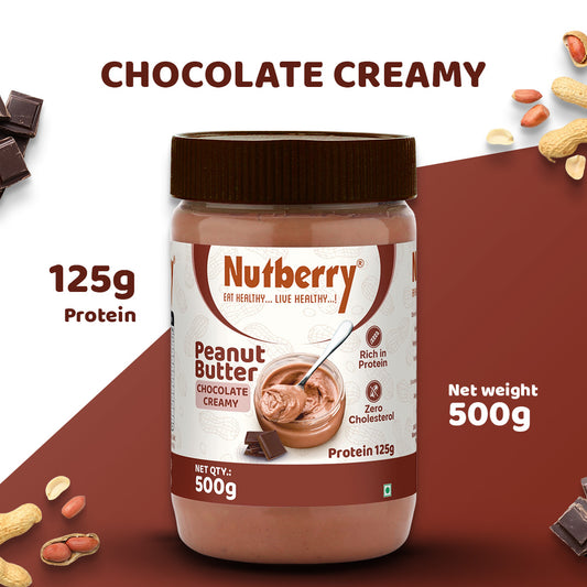 PEANUT BUTTER CHOCOLATE CREAMY500GM