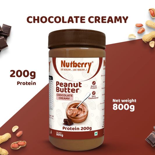 NUTBERRY PEANUT BUTTER CHOCOLATE 800GM