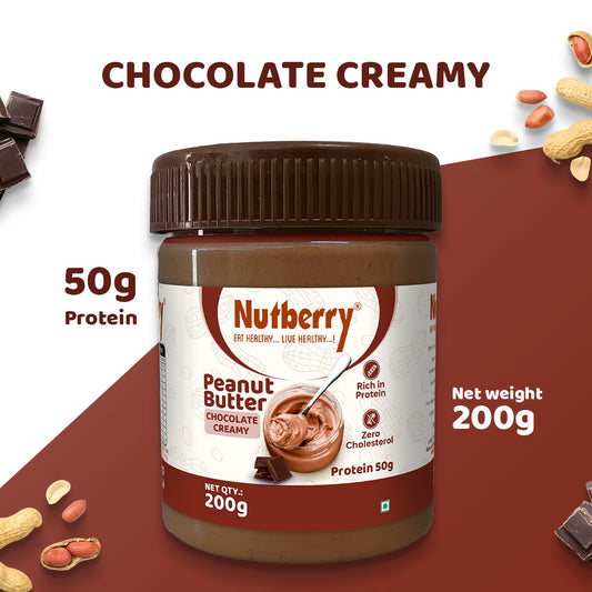 NUTBERRY PEANUT BUTTER CHOCOLATE 200GM