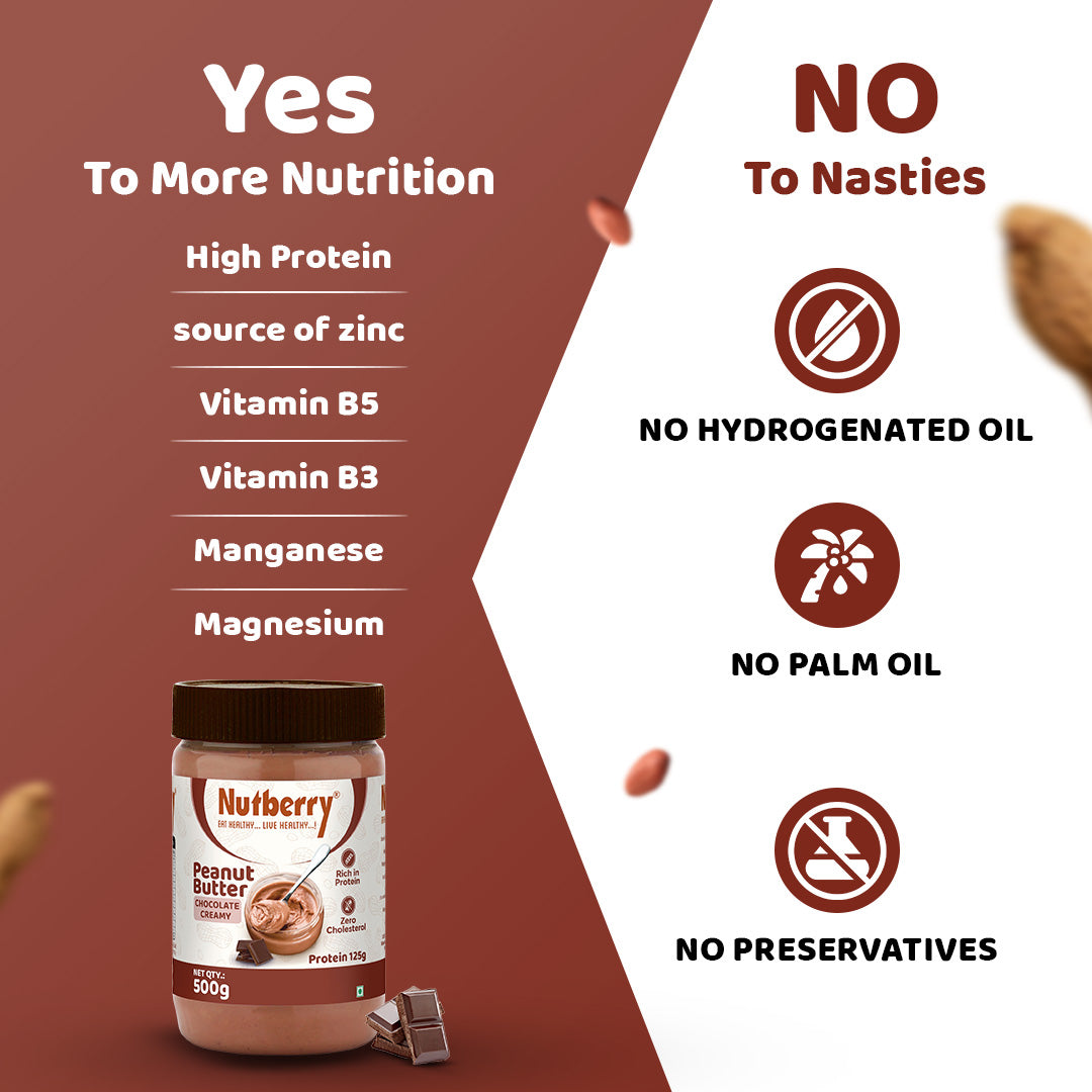 PEANUT BUTTER CHOCOLATE CREAMY500GM