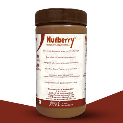 NUTBERRY PEANUT BUTTER CHOCOLATE CRUNCHY 800GM