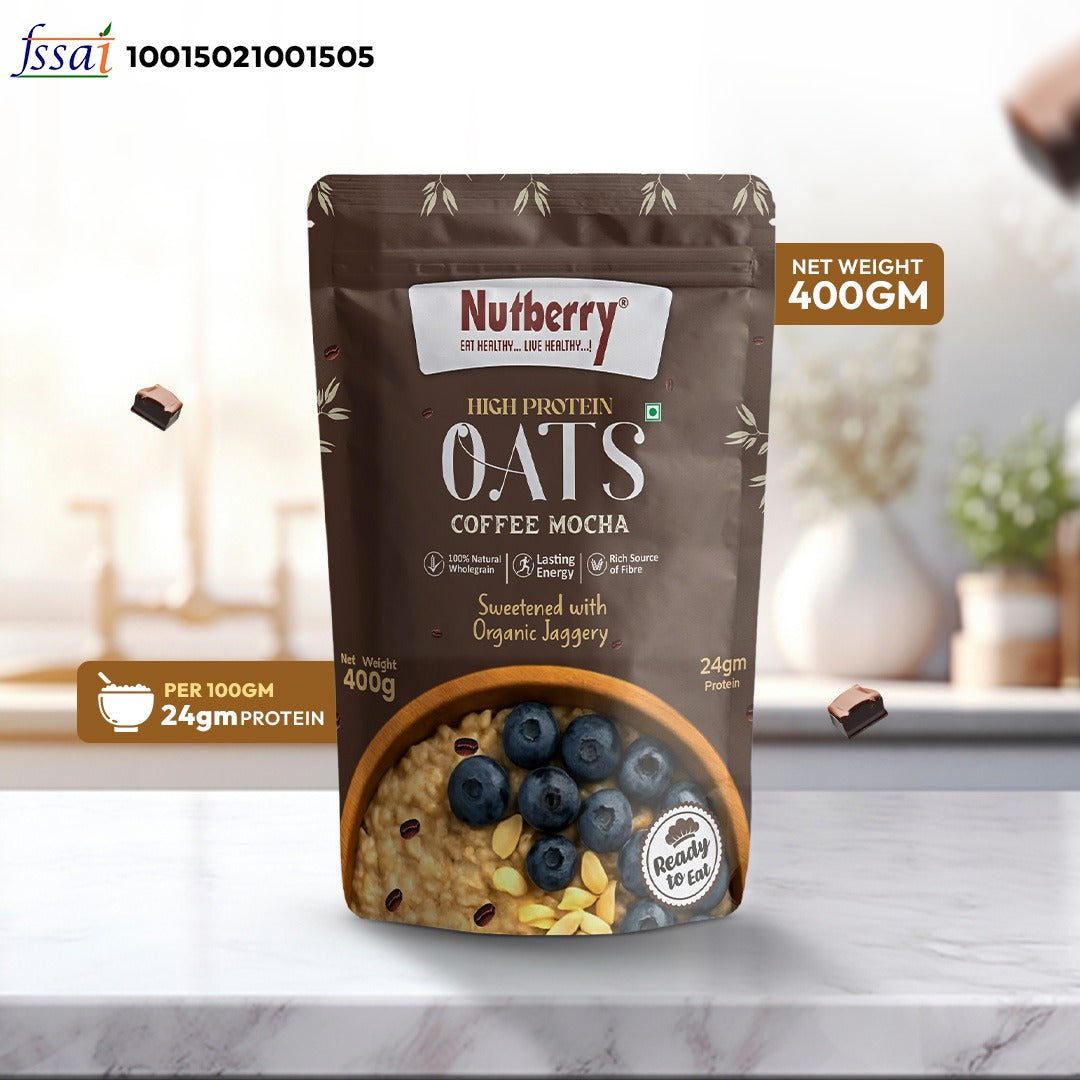 High Protein Oats Coffee Mocha pack 400gm