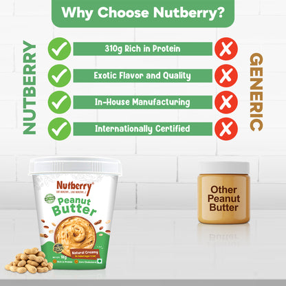 NATURAL CREAMY 1 KG+1 KG - COMBO