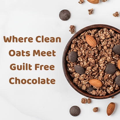 Nutberry Oats Dark Chocolate, Coffee Mocha, and Butter Scotch (400gm 3X)
