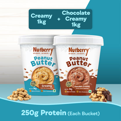CLASSIC CREAMY 1KG + CHOCO CREAMY 1KG