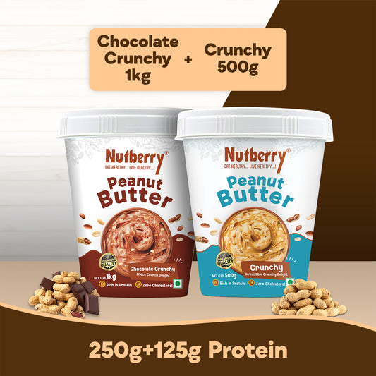 CHOCOLATE CRUNCHY 1KG + 500GM CLASSIC CRUNCHY