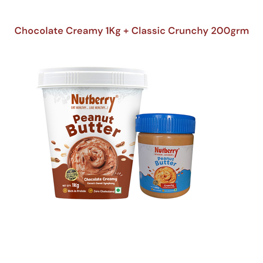 CHOCO CREAMY 1 KG+CLASSIC CRUNCHY 200G