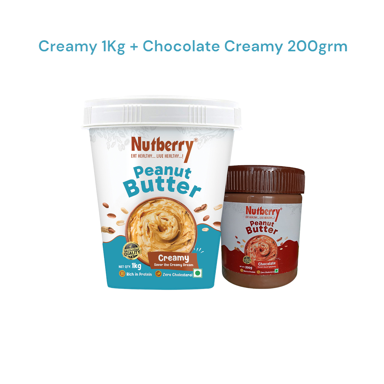 CLASSIC CREAMY 1KG + CHOCOLTAE 200 GRM