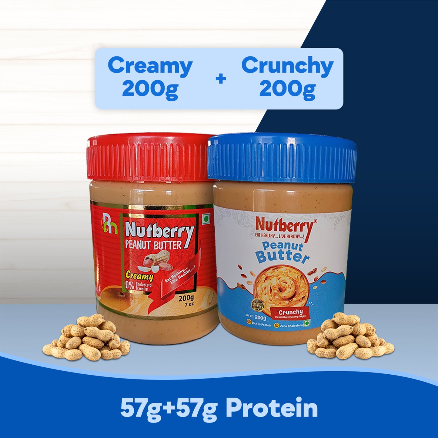 CLASSIC CREAMY 200G + CLASSIC CRUNCHY 200G