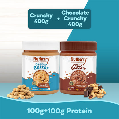 CLASSIC CRUNCHY 400G + CHOCOLATE CRUNCHY 400G