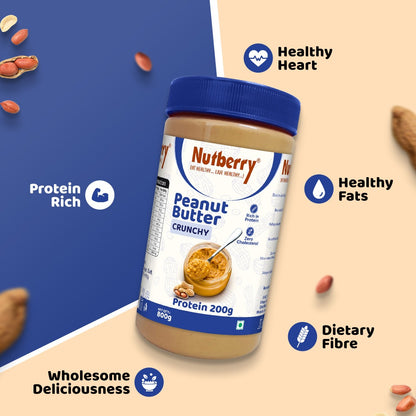 PEANUT BUTTER CRUNCHY 800GM