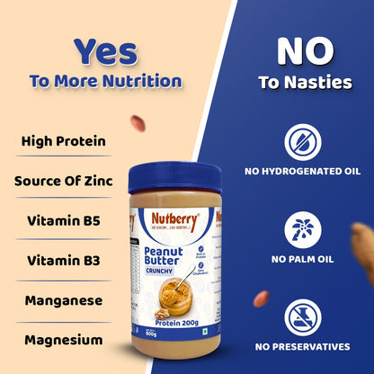 PEANUT BUTTER CRUNCHY 800GM
