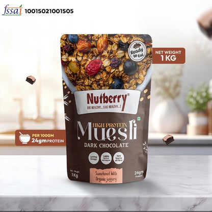 High protein Muesli Dark Chocolate 1KG