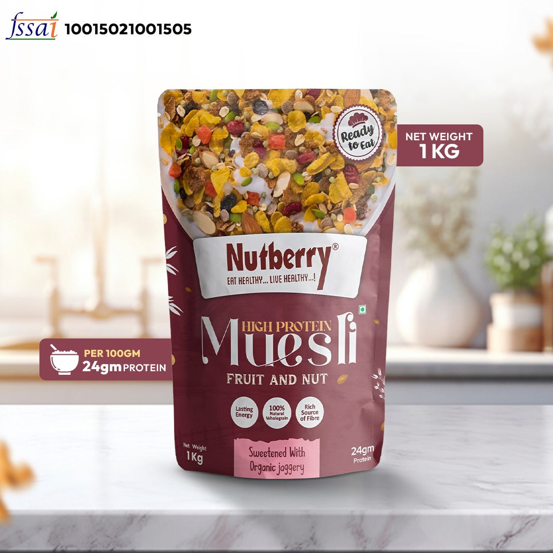 High Protein Muesli Fruit and Nut 1kg